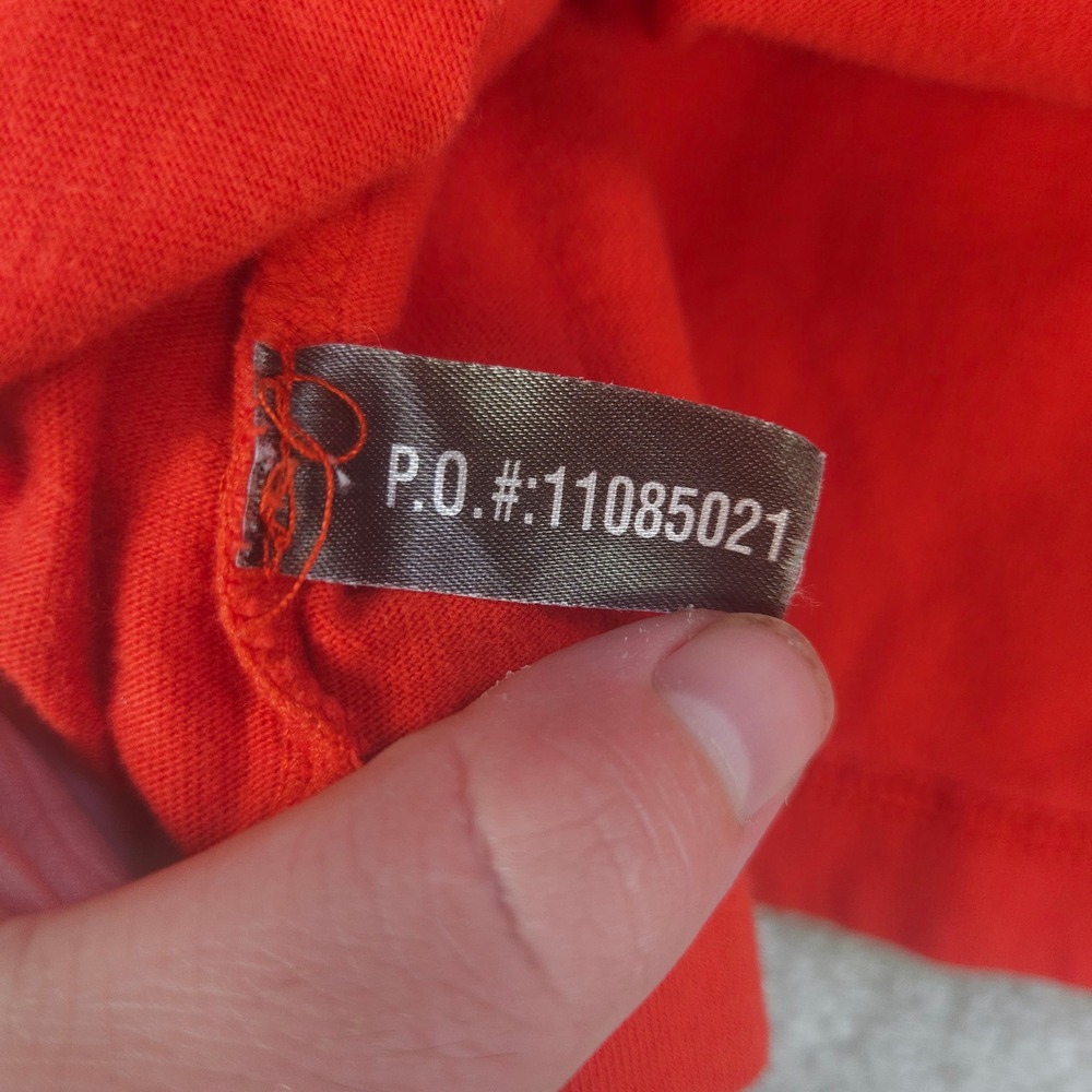 Vintage Fox Racing Motocross Jersey Mens Medium Red Black Cotton Long Sleeve Y2K - Picture 6 of 10